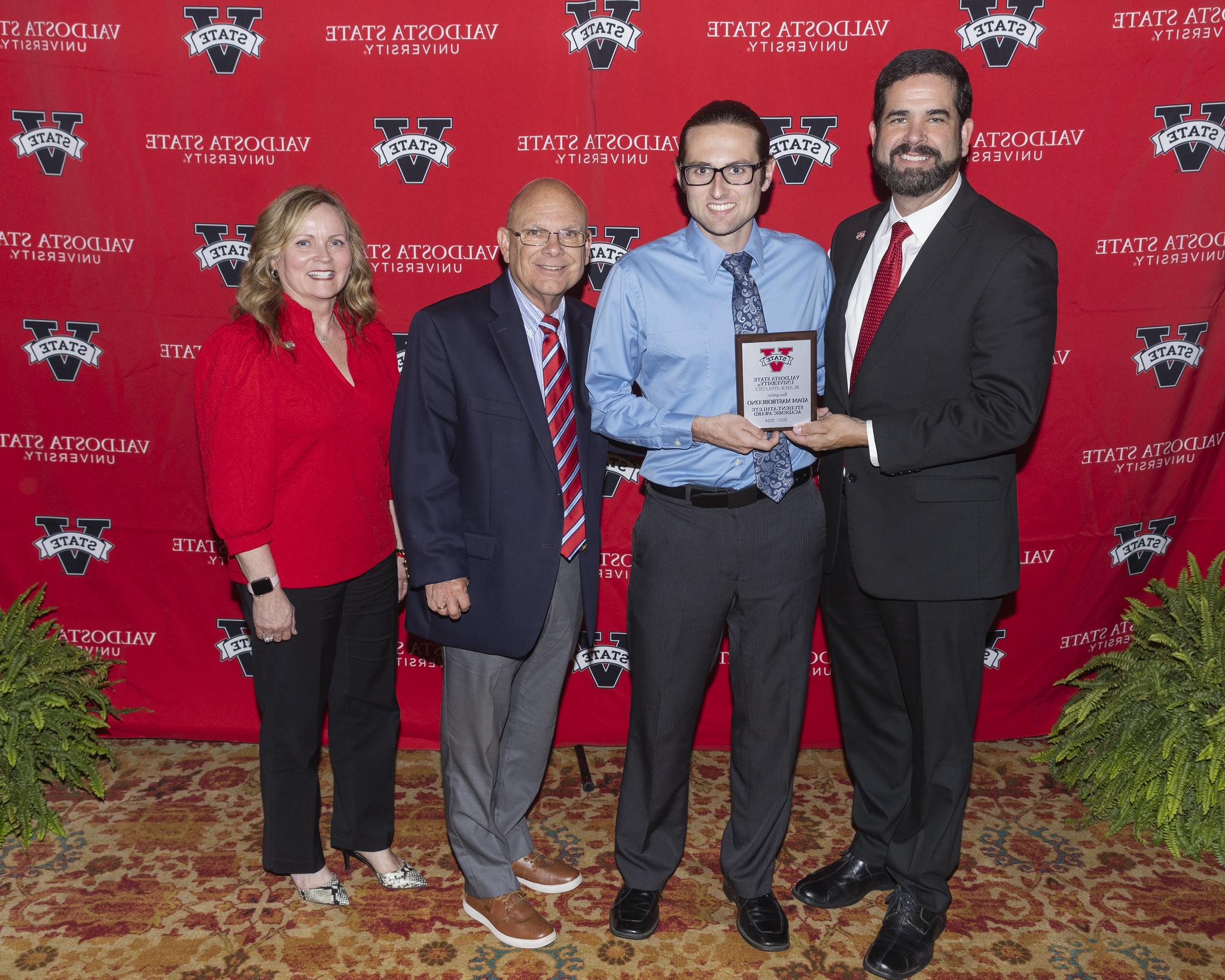 Adam Mastrobuono Earns Student-Athlete Academic Award at bet365亚洲官网